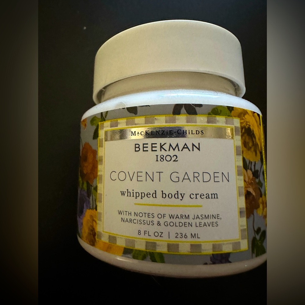 Brand New Beekman 1802 whipped body cream Covent Garden 8 fl oz